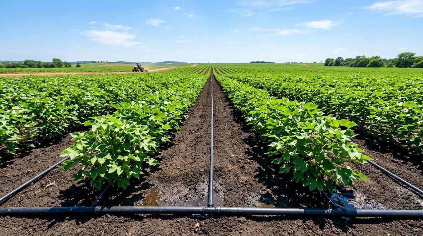 Field crop production at Albadar Farm
